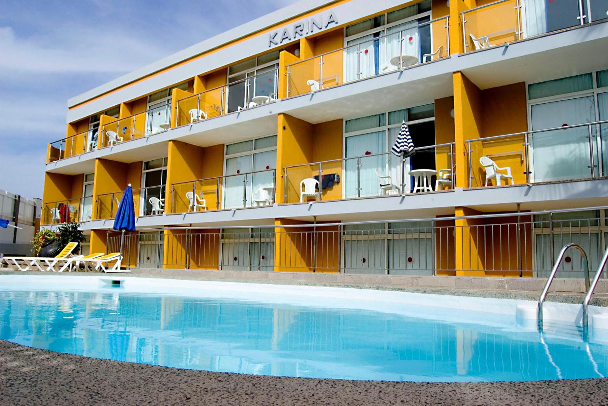 Apartamentos Karina 플라야 델 잉글스 외부 사진